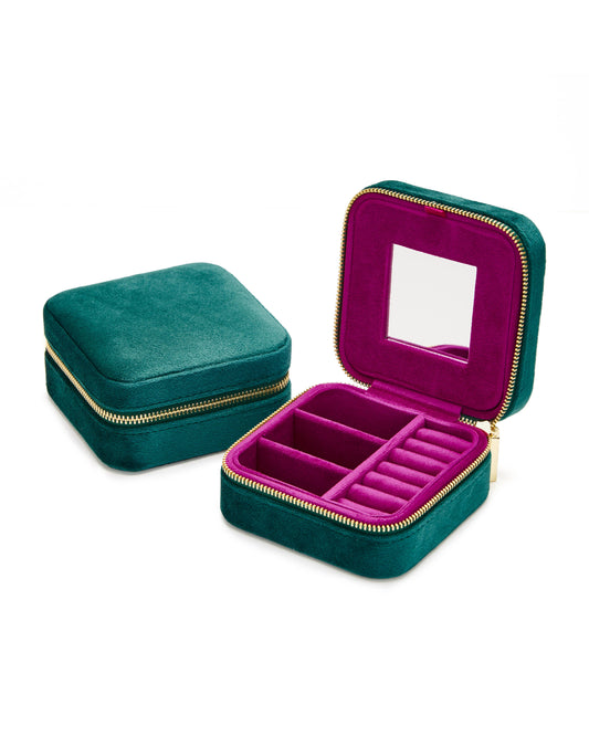Emerald-Wildberry Duo Jewelry Box
