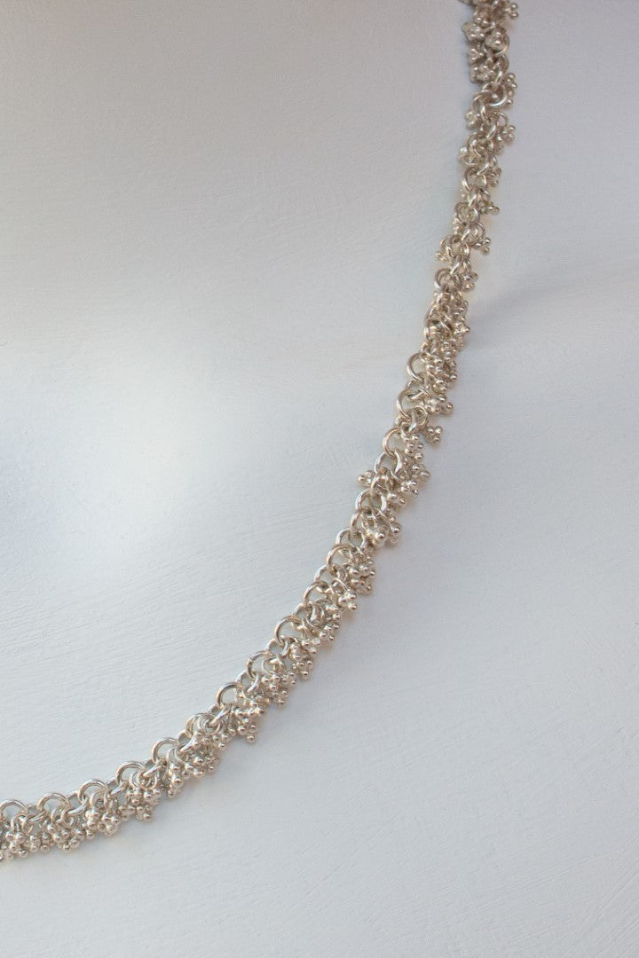 Ambrosios I link necklace silver