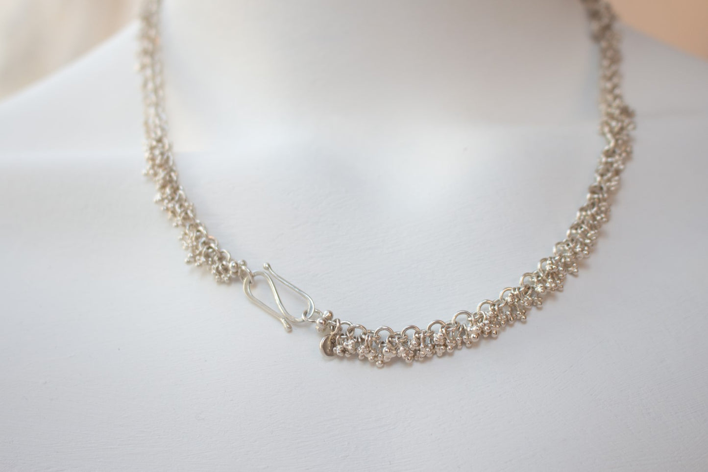 Ambrosios I link necklace silver